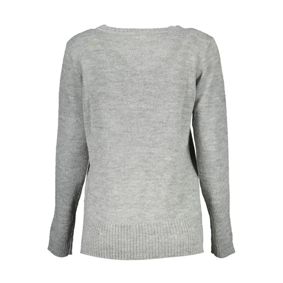 U.S. POLO ASSN. Argento Acrylic Women’s Sweater
