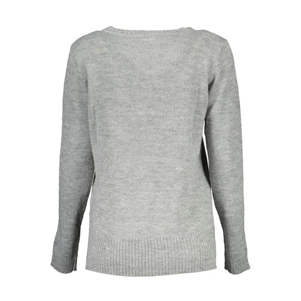U.S. POLO ASSN. Argento Acrylic Women’s Sweater