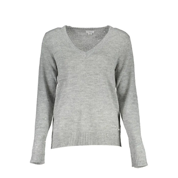 U.S. POLO ASSN. Argento Acrylic Women’s Sweater