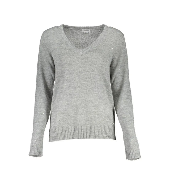 U.S. POLO ASSN. Argento Acrylic Women’s Sweater