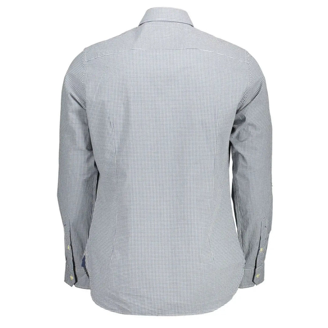 U.S. POLO ASSN. Azzurro Cotton Men’s Shirt