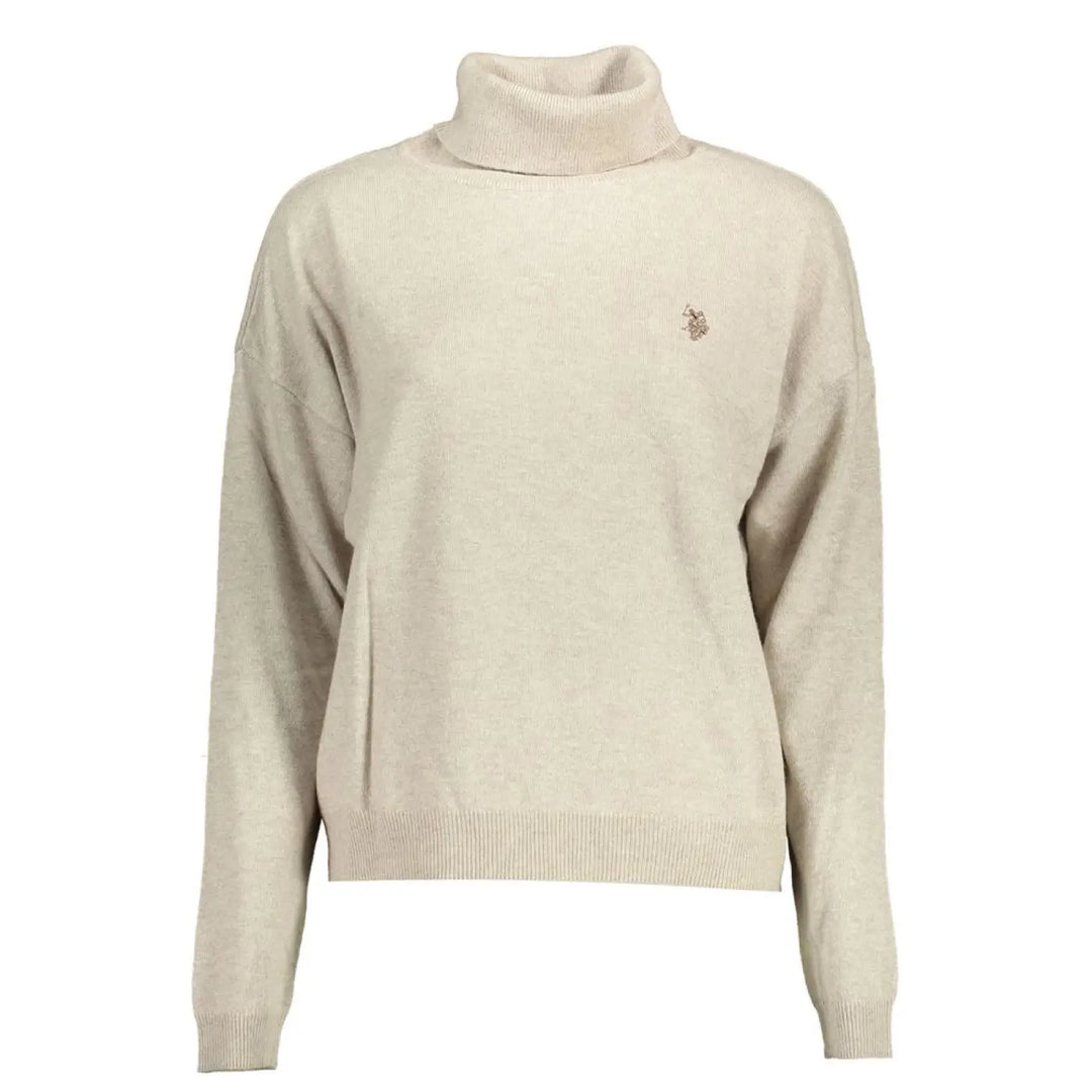 U.S. POLO ASSN. Beige Fabric Women’s Sweater