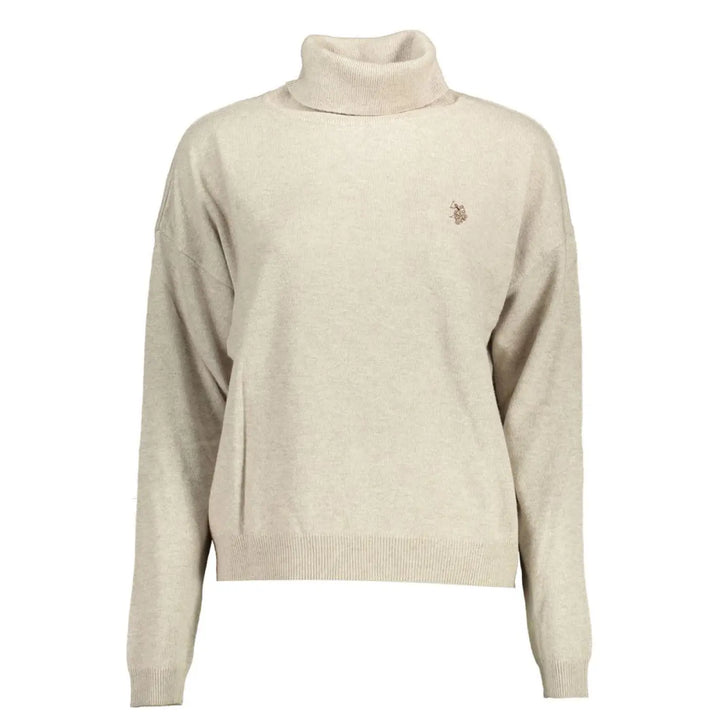 U.S. POLO ASSN. Beige Fabric Women’s Sweater