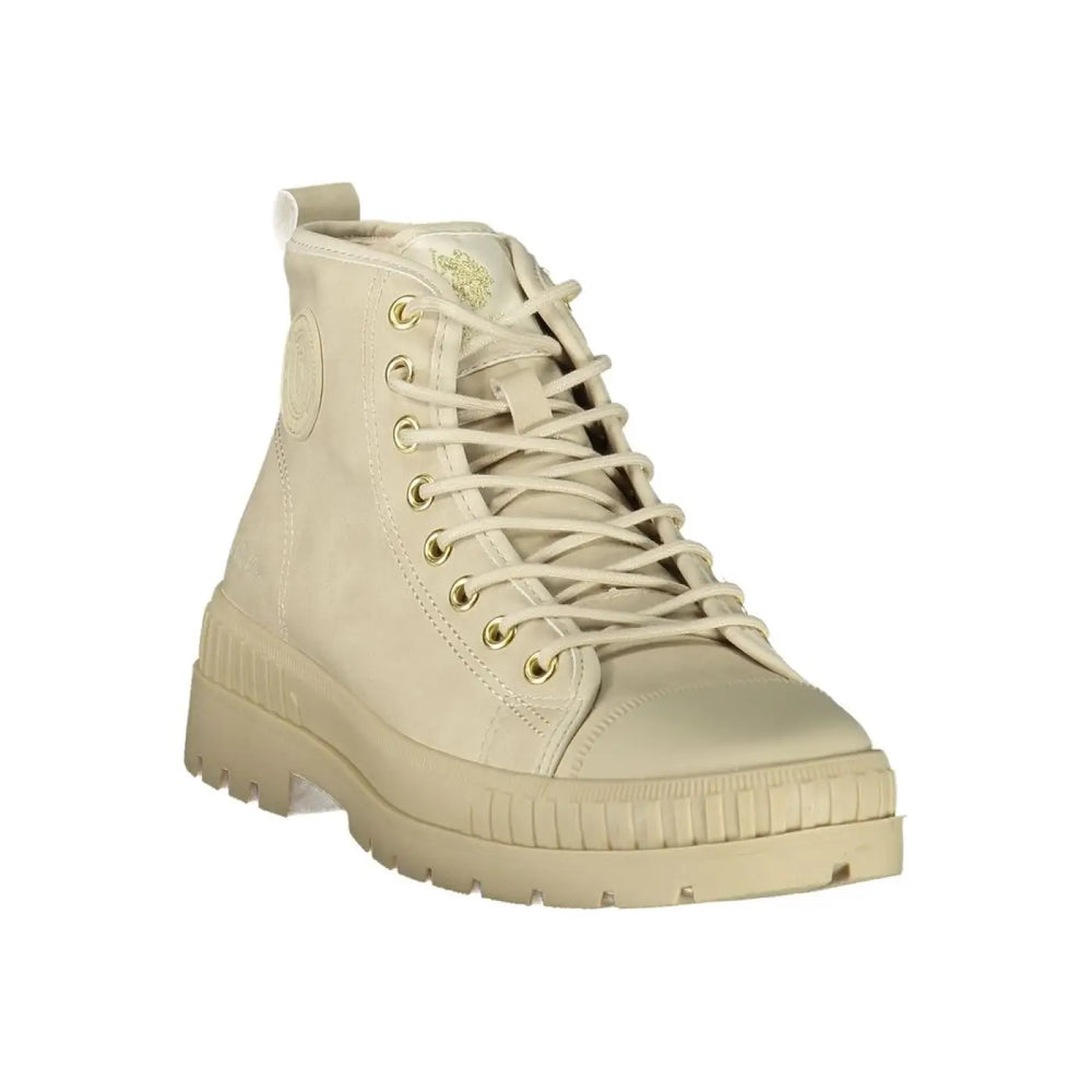 U.s. Polo Assn. Beige Polyurethane Women’s Boot