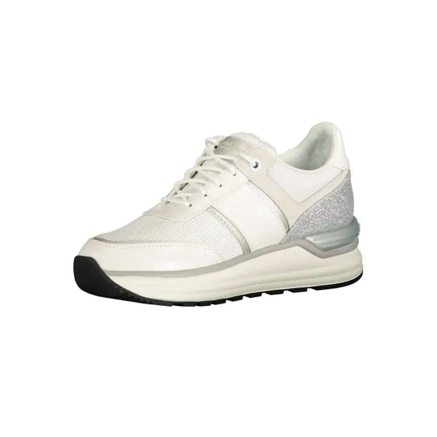 U.S. POLO ASSN. Bianco Eco Suede Women Sneaker