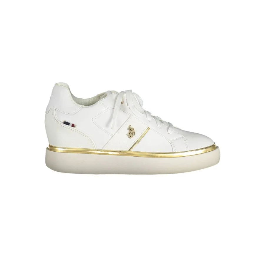 U.S. POLO ASSN. Bianco Poliestere Women Sneaker