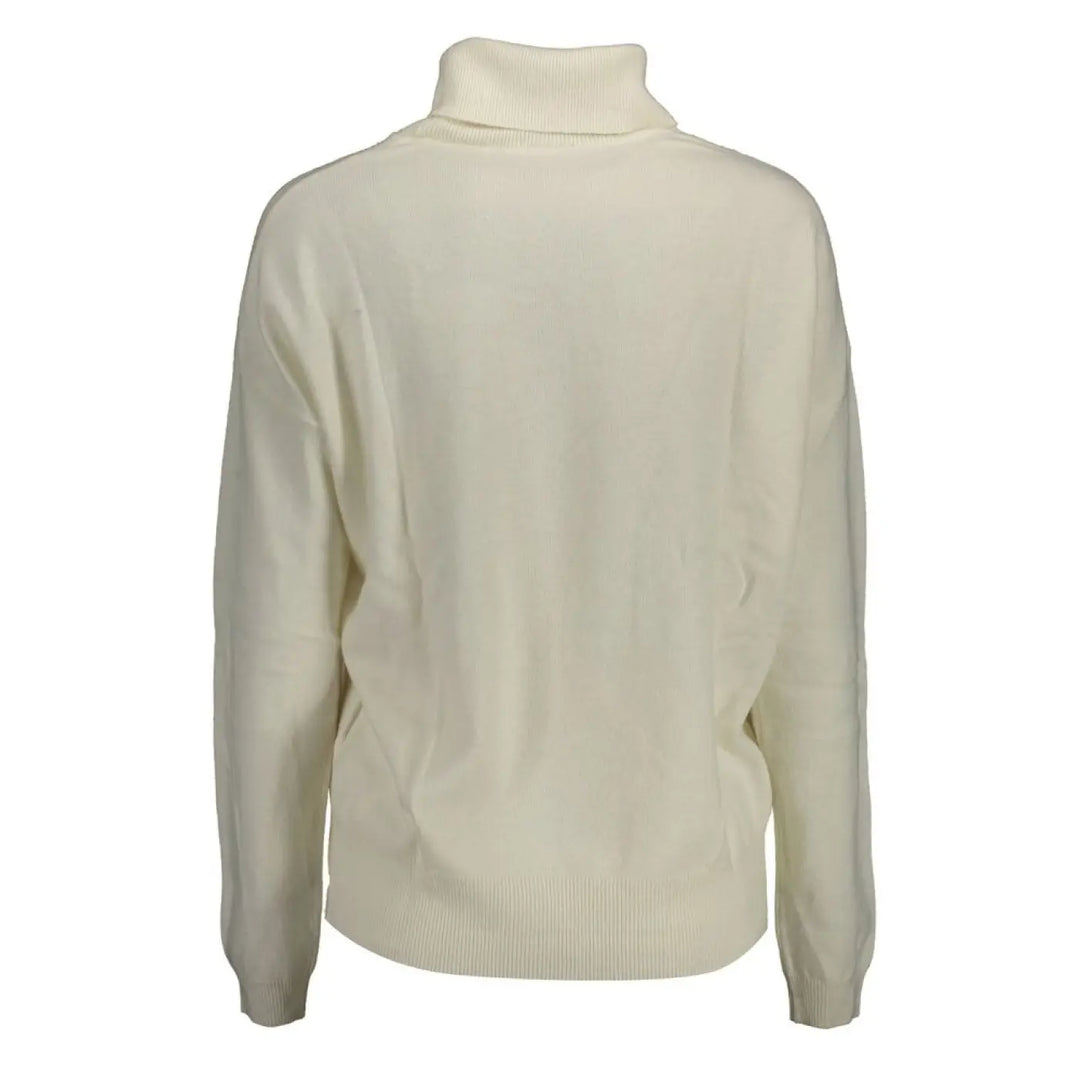 U.S. POLO ASSN. Bianco Viscose Women’s Sweater