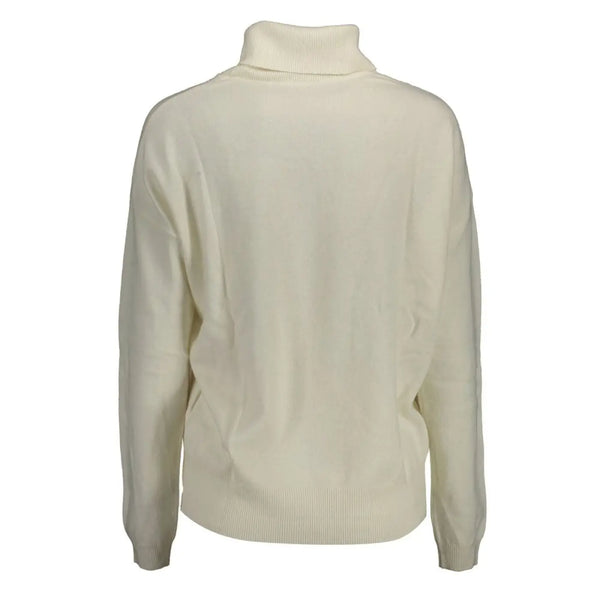 U.S. POLO ASSN. Bianco Viscose Women’s Sweater