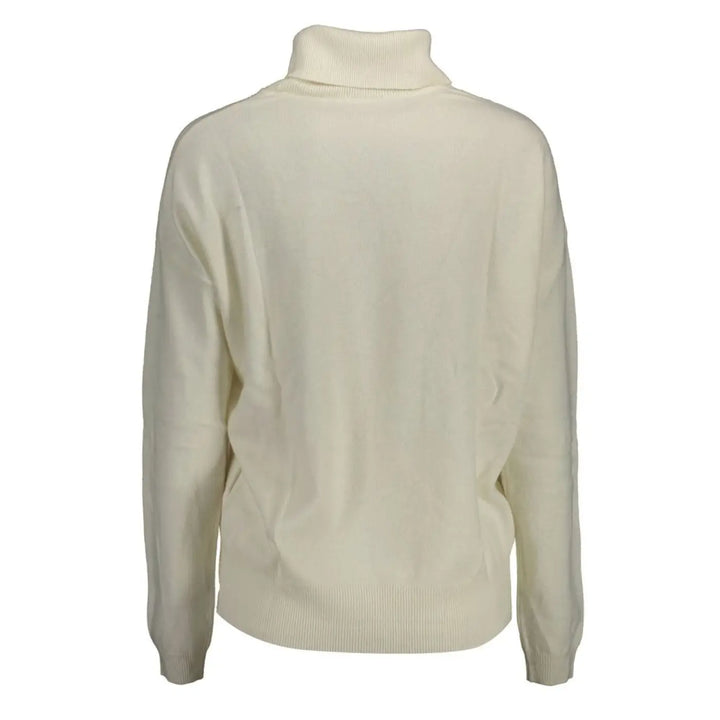 U.S. POLO ASSN. Bianco Viscose Women’s Sweater