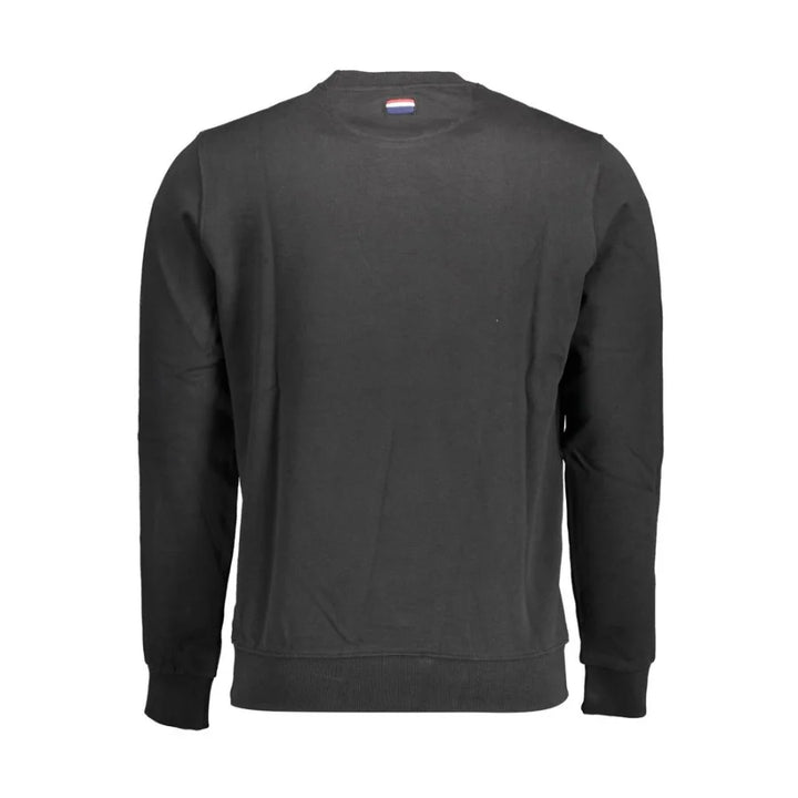 U.S. POLO ASSN. Black Cotton Men Sweatshirt