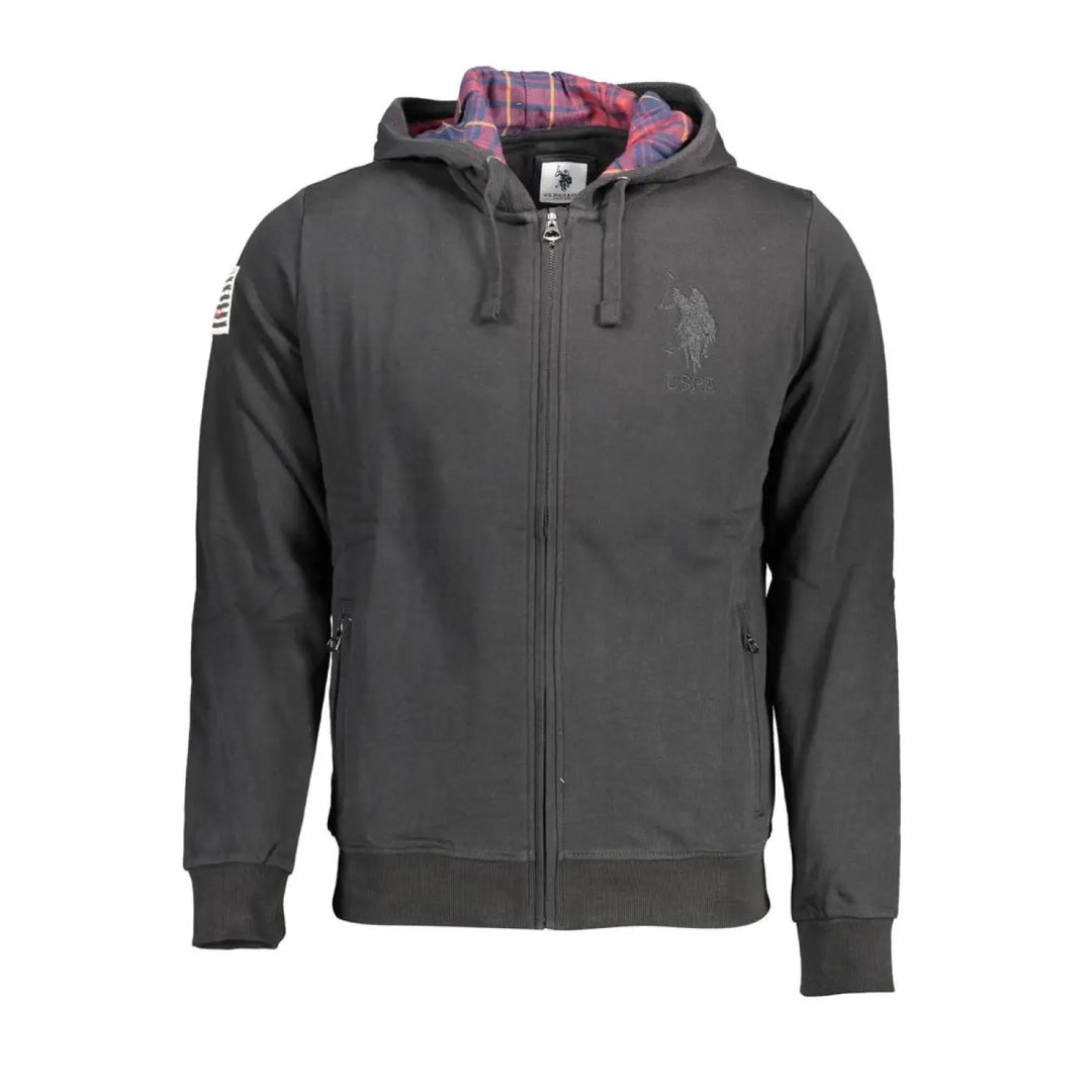 U.S. POLO ASSN. Black Cotton Men’s Sweatshirt