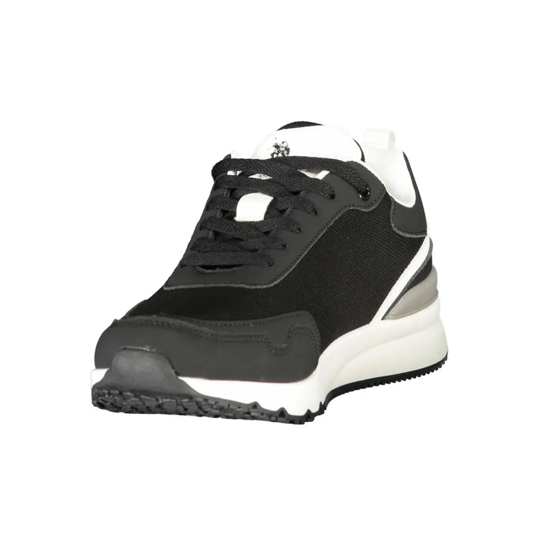 U.s. Polo Assn. Black Polyester Men’s Sneaker