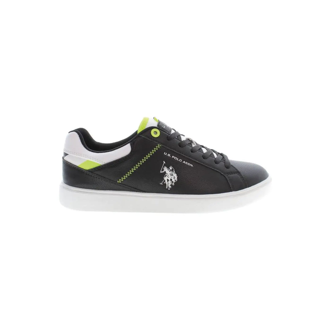 U.S. POLO ASSN. Black Polyester Men’s Sneaker