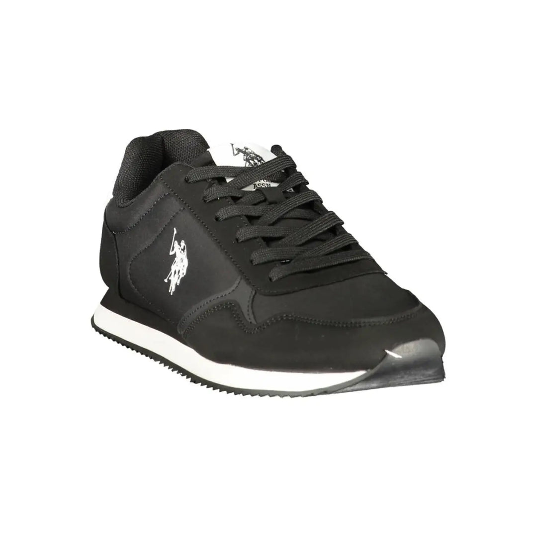 U.s. Polo Assn. Black Polyurethane Men’s Sneaker