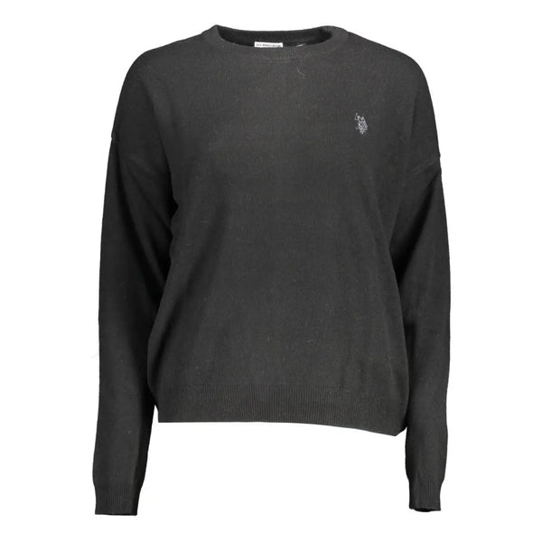 U.S. POLO ASSN. Black Viscose Women’s Sweater