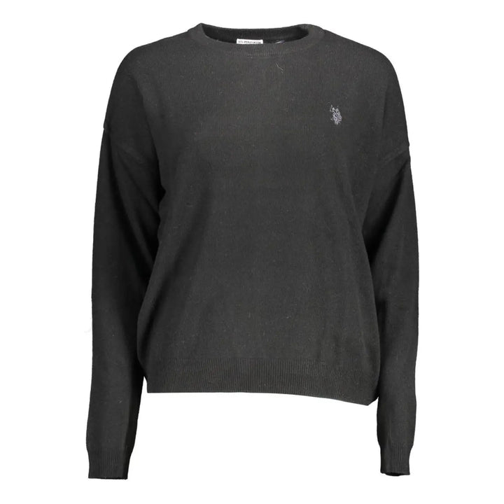 U.S. POLO ASSN. Black Viscose Women’s Sweater