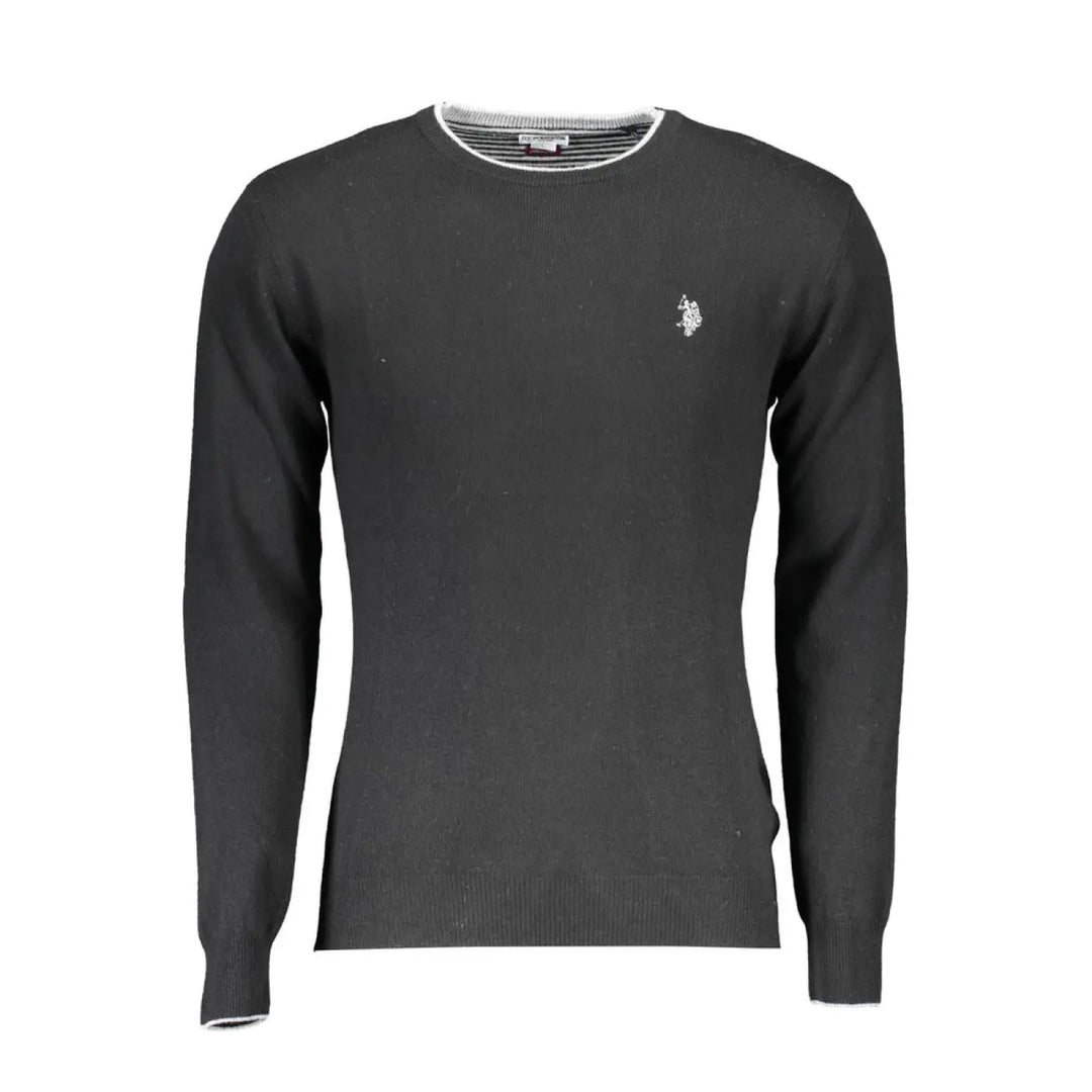 U.S. POLO ASSN. Black Wool Men’s Sweater