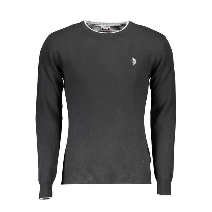 U.S. POLO ASSN. Black Wool Men’s Sweater