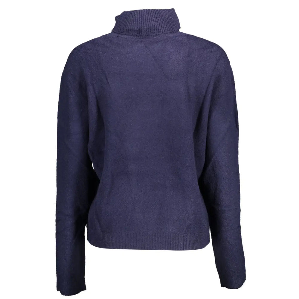 U.S. POLO ASSN. Blue Acrylic Womens Sweater