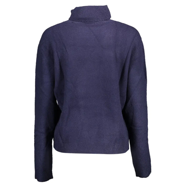 U.S. POLO ASSN. Blue Acrylic Womens Sweater