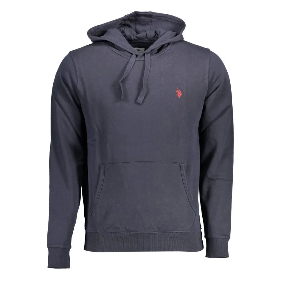 U.S. POLO ASSN. Blue Cotton Men Sweatshirt