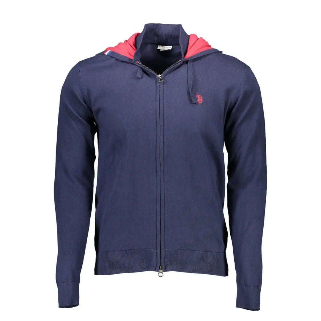 U.S. POLO ASSN. Blue Cotton Men’s Cardigan