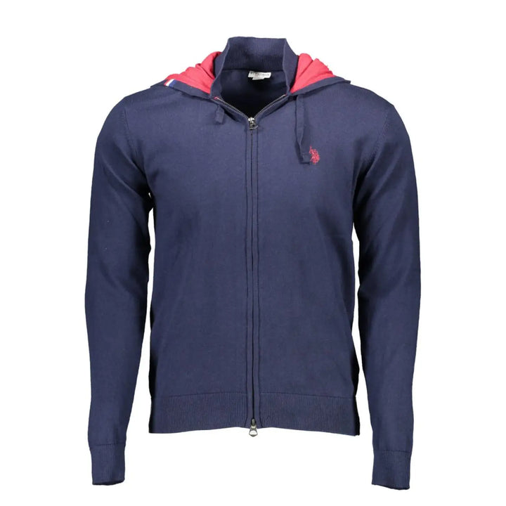 U.S. POLO ASSN. Blue Cotton Men’s Cardigan