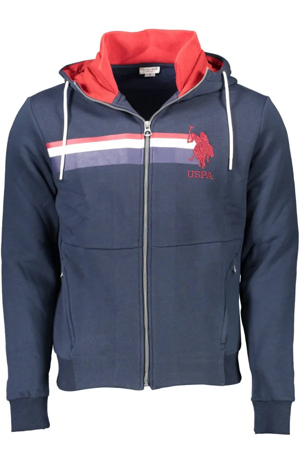 U.S. POLO ASSN. Blue Cotton Men’s Hoodie