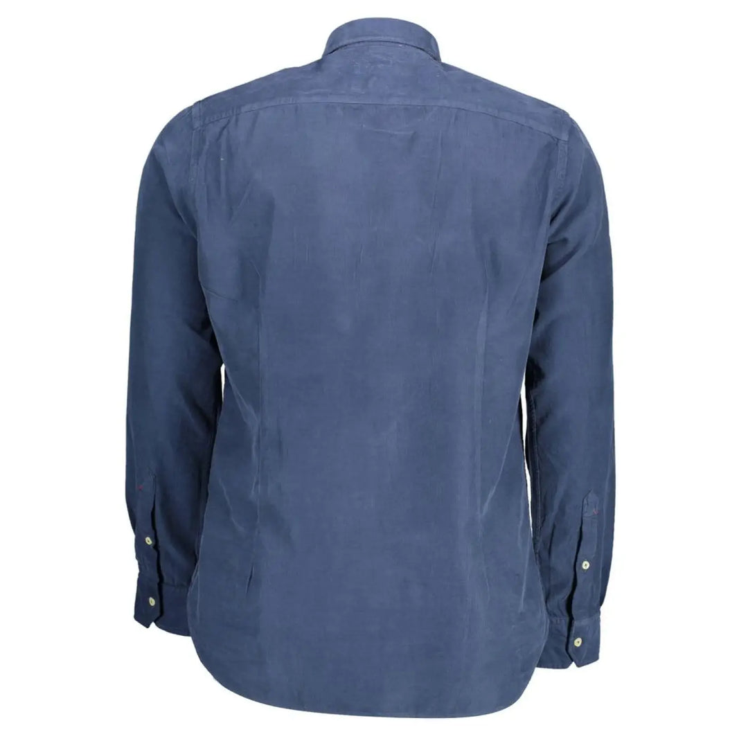U.s. Polo Assn. Blue Cotton Mens Shirt