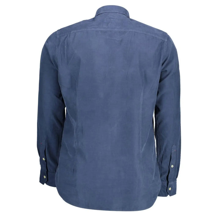 U.s. Polo Assn. Blue Cotton Mens Shirt