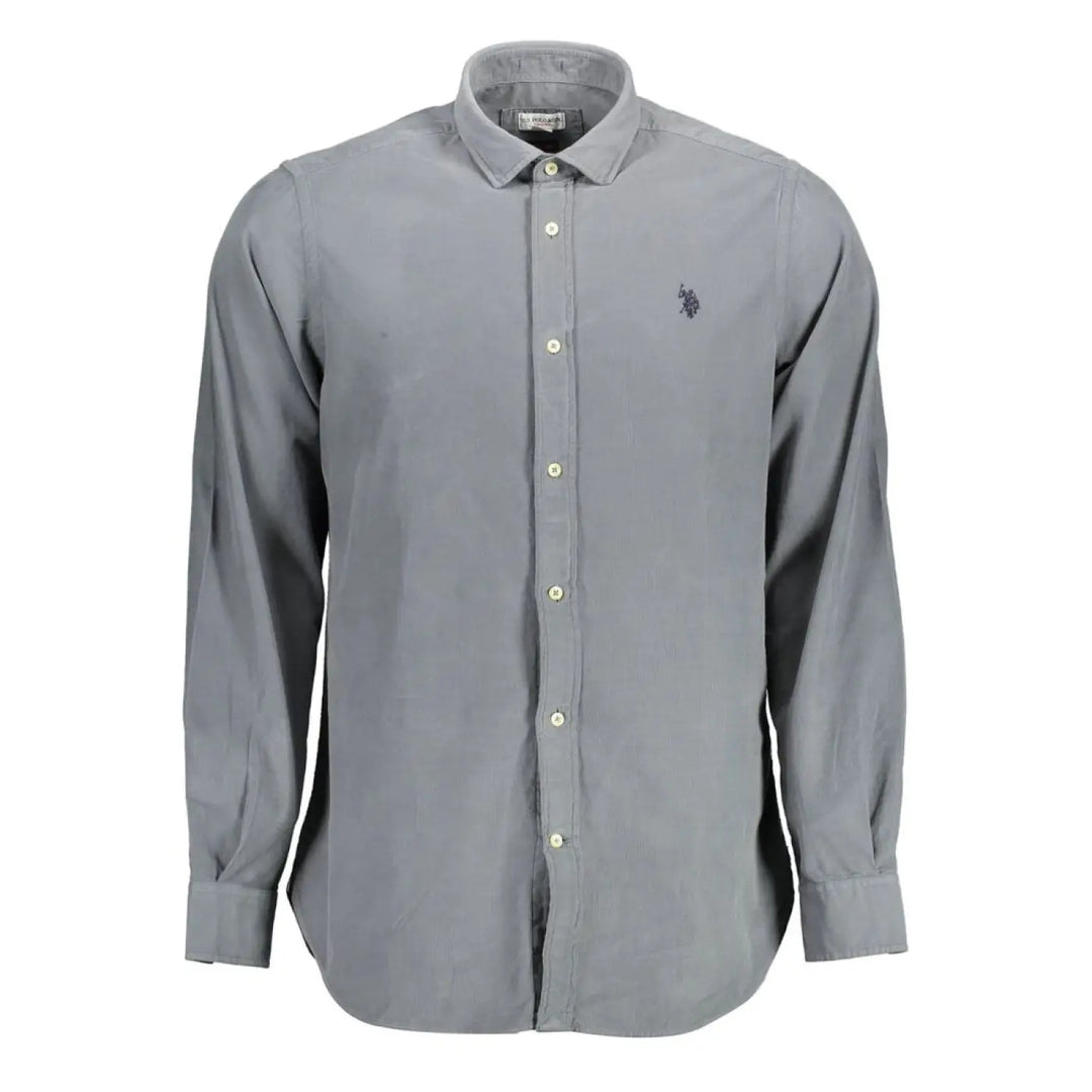 U.S. POLO ASSN. Blue Cotton Men’s Shirt