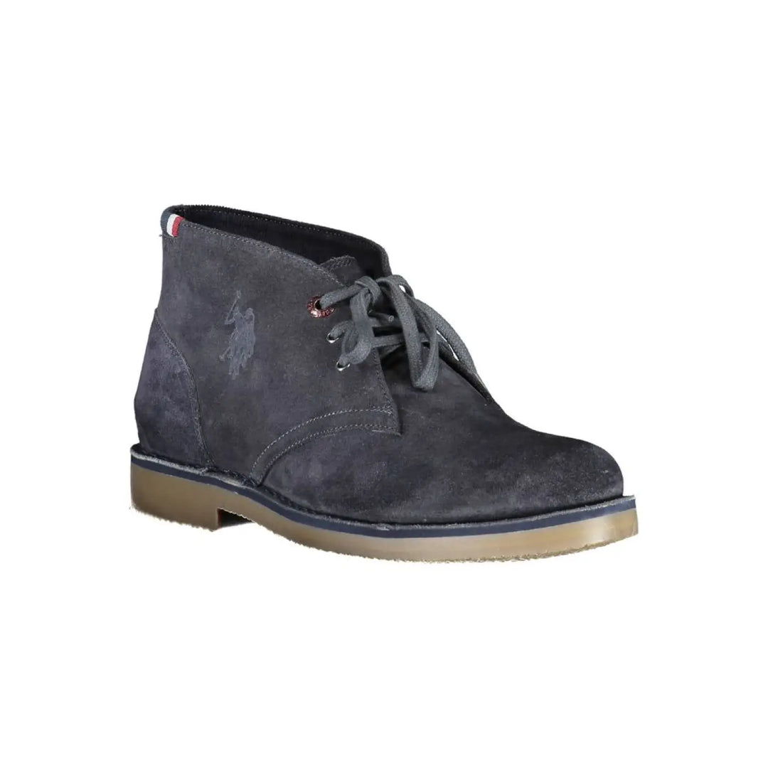 U.s. Polo Assn. Blue Leather Men’s Boot