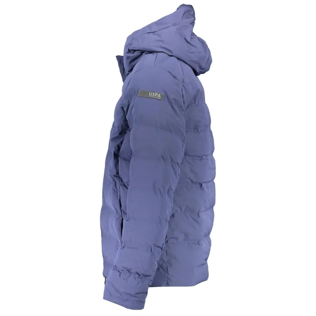 U.S. POLO ASSN. Blue Polyamide Men’s Jacket