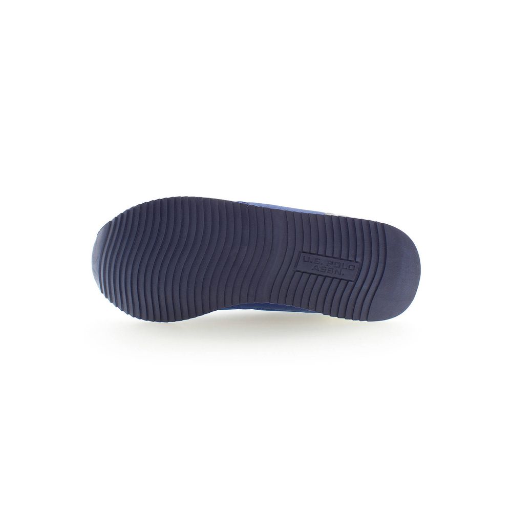 U.s. Polo Assn. Blue Polyester Mens Sneaker