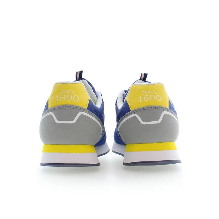 U.s. Polo Assn. Blue Polyester Mens Sneaker