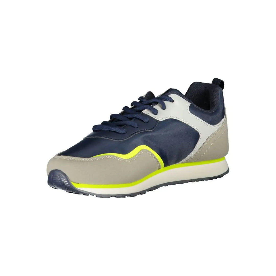 U.S. POLO ASSN. Blue Polyester Women Sneaker