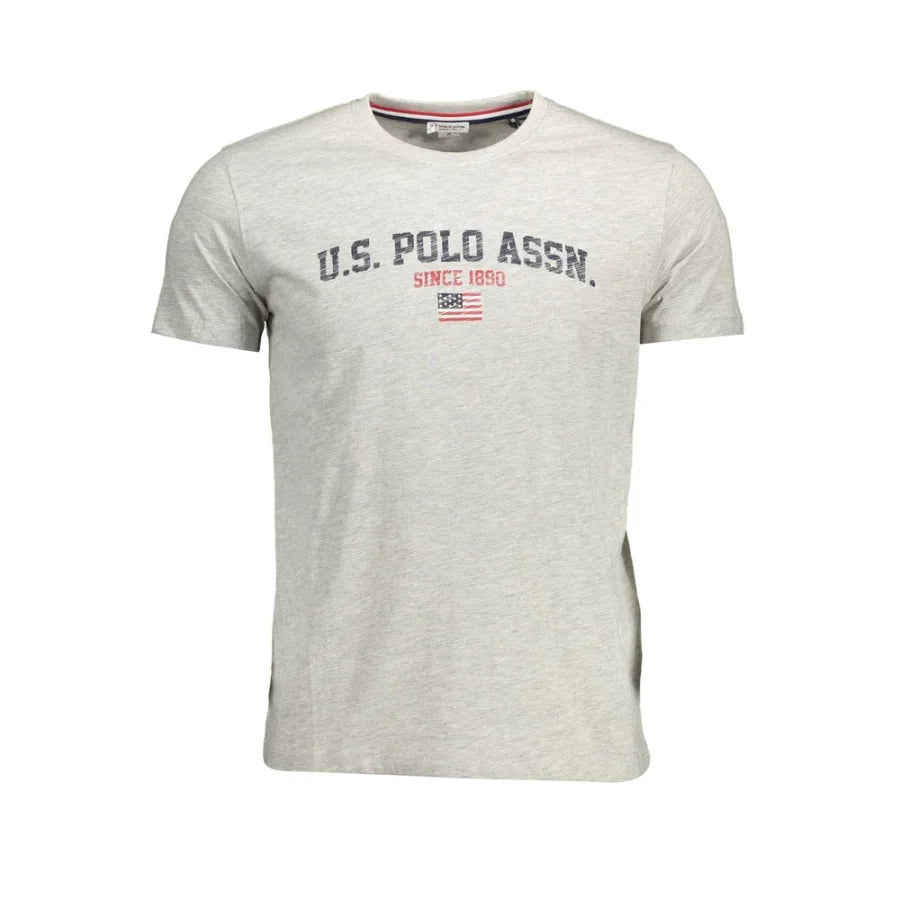 U.S. POLO ASSN. Brown Cotton Men T-Shirt