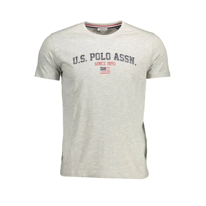 U.S. POLO ASSN. Brown Cotton Men T-Shirt