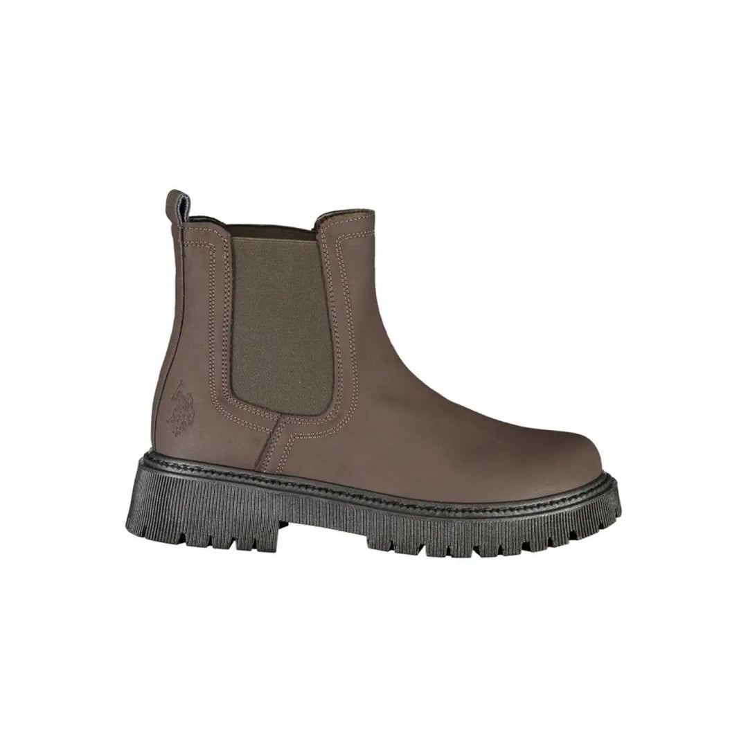 U.s. Polo Assn. Brown Polyurethane Women’s Boot