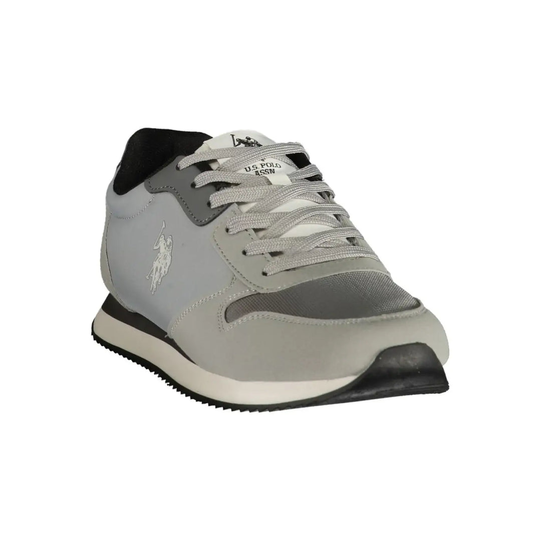 U.s. Polo Assn. Dark Grey Polyurethane Men’s Sneaker