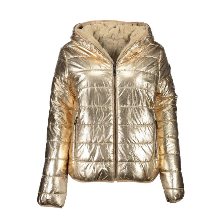 U.S. POLO ASSN. Gold Nylon Women’s Jacket