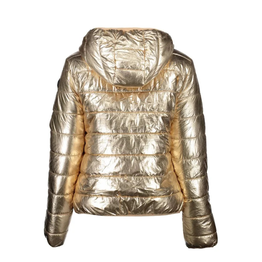 U.S. POLO ASSN. Gold Nylon Women’s Jacket