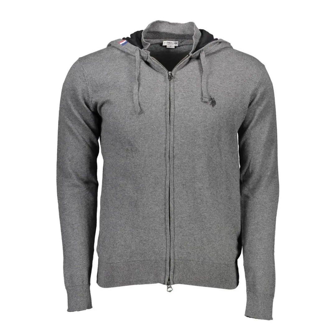U.S. POLO ASSN. Gray Cotton Men’s Sweater