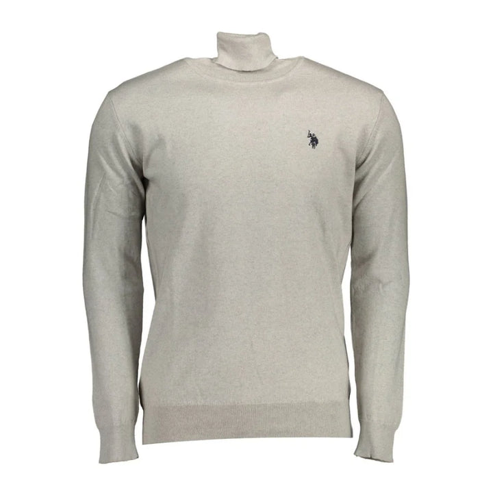 U.S. POLO ASSN. Gray Cotton Men’s Sweater