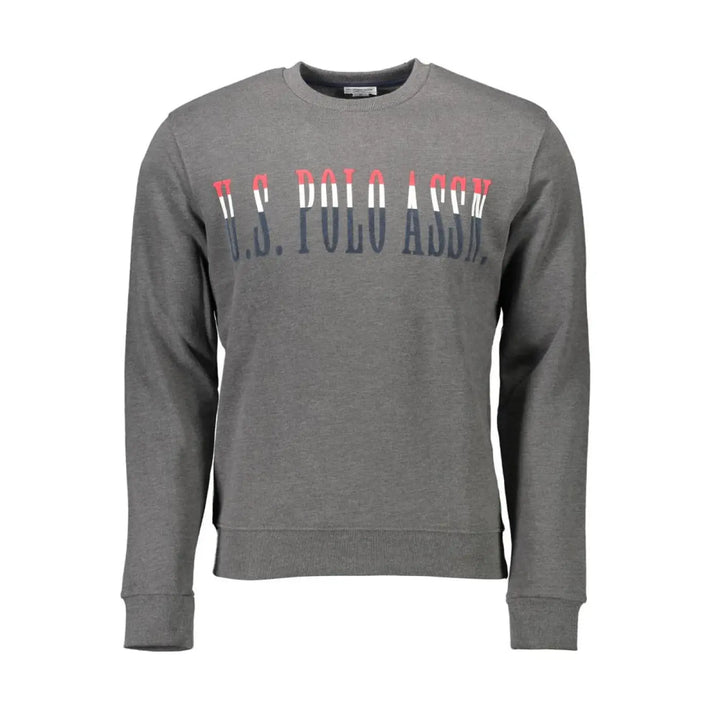 U.S. POLO ASSN. Gray Cotton Men’s Sweatshirt