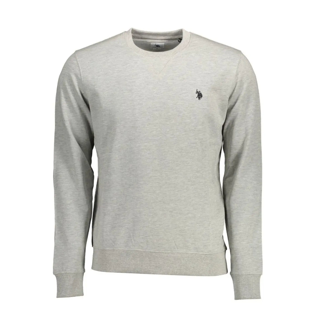 U.S. POLO ASSN. Gray Cotton Men’s Sweatshirt