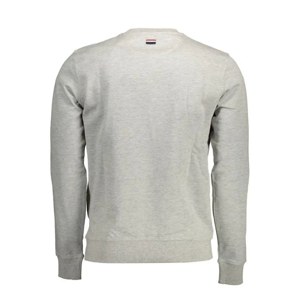 U.S. POLO ASSN. Gray Cotton Men’s Sweatshirt