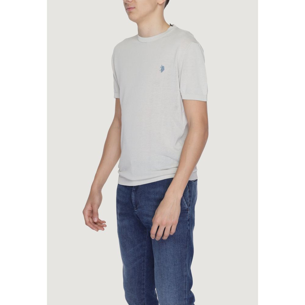 U.s. Polo Assn. Gray Cotton T-shirt