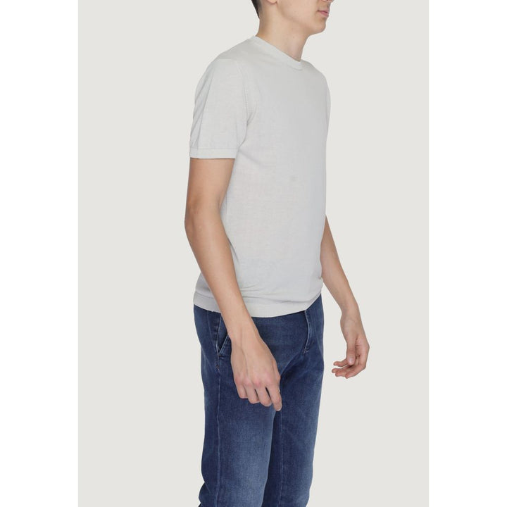 U.s. Polo Assn. Gray Cotton T-shirt