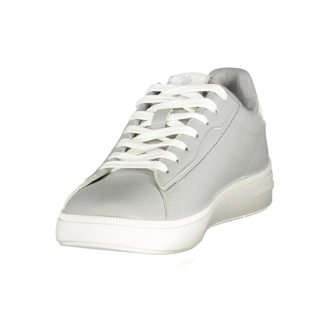U.S. POLO ASSN. Gray Polyester Men’s Sneaker